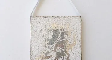 Quadrinho São Jorge - Prata