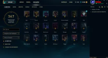 League of Legends - Conta Gold 3