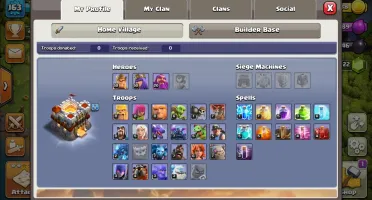 CLASH OF CLANS CV11 FULL + 5K DE GEMAS