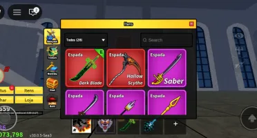 Conta Blox Fruits Roblox 10 Frutas Permanentes