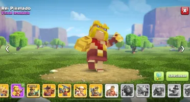Clash Of Clans CV 15 - Quase Full, com muitas skins