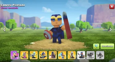 Clash Of Clans CV 15 - Quase Full, com muitas skins