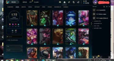 Conta League Of Legends Lol 350$ top
