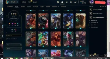 Conta League Of Legends Lol 350$ top
