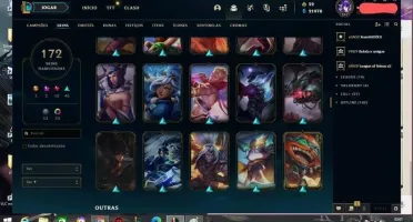 Conta League Of Legends Lol 350$ top