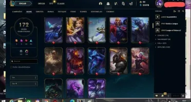Conta League Of Legends Lol 350$ top