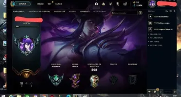 Conta League Of Legends Lol 350$ top