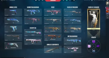 Conta de Valorant,Dima 3,Varias skins,PDL alto,Todos Agentes