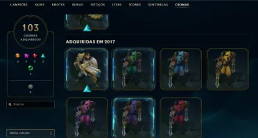 CONTA RIOT LOL (NIVEL 289) + VALORANT COM 1000 REAIS EM SKIN