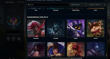 CONTA RIOT LOL (NIVEL 289) + VALORANT COM 1000 REAIS EM SKIN