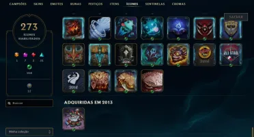 CONTA RIOT LOL (NIVEL 289) + VALORANT COM 1000 REAIS EM SKIN