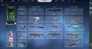 CONTA RIOT LOL (NIVEL 289) + VALORANT COM 1000 REAIS EM SKIN