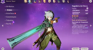 GENSHIN IMPACT - AR32  Mona + Razor C2