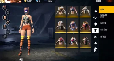 Conta super gemada Free fire