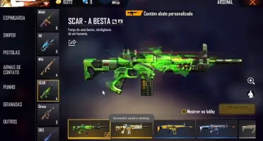 Conta super gemada Free fire