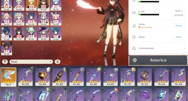 Varios 5* Hu Tao + Zhongli + Venti + Qiqi + Keqing