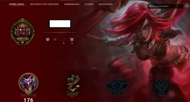 Conta League of Legends Level 30, 38 Campeões