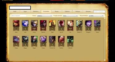 Conta lol ouro III