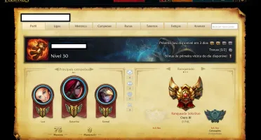 Conta lol ouro III