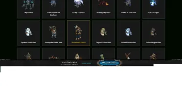 Conta wow com spectral tigger azul (raro)