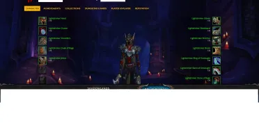 Conta wow com spectral tigger azul (raro)