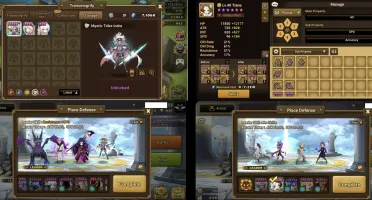 Summoners War Global C1 com 3 LDs Dyeus Grogen Mookwol