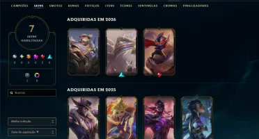 Esmeralda 2 com 55 Champs e 7 Skins