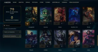 Esmeralda 2 com 55 Champs e 7 Skins