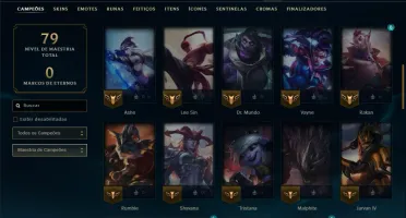 Esmeralda 2 com 55 Champs e 7 Skins