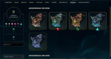 Esmeralda 2 com 55 Champs e 7 Skins
