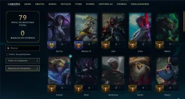 Esmeralda 2 com 55 Champs e 7 Skins