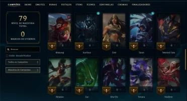 Esmeralda 2 com 55 Champs e 7 Skins