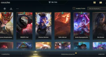 CONTA LOL WILD RIFT EX DIAMANTE S2/S3 + 1200 WILD CORES