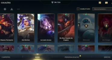 CONTA LOL WILD RIFT EX DIAMANTE S2/S3 + 1200 WILD CORES