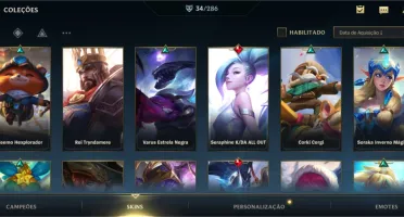 CONTA LOL WILD RIFT EX DIAMANTE S2/S3 + 1200 WILD CORES