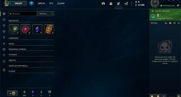 Conta LoL, Prata II, Smurf, 31130 EA