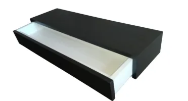 Aparador Suspenso com Gaveta 90x20x10cm