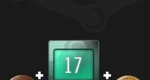 STEAM 17 ANOS + MEDALHA 5 E 10 ANOS