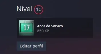 STEAM 17 ANOS + MEDALHA 5 E 10 ANOS