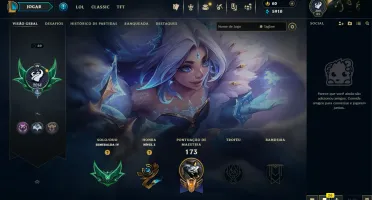 SKIN ZERI INVERNO MÁGICO + ESMERALDA 4 + 42 SKINS + TROCA N