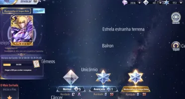 Saintseiya Awakening A-137 + 950 Gemas Avançadas