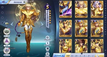SAINT SEIYA AWAKENING - A23- Pavo bastante cavaleiro raro