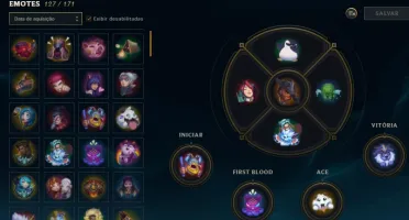 Conta Lol lvl 296