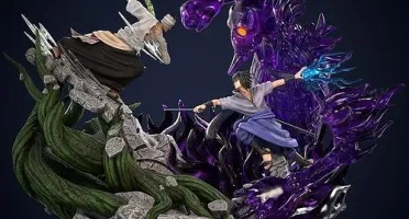 Sasuke - Danzo 3d stl diorama