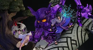 Sasuke - Danzo 3d stl diorama