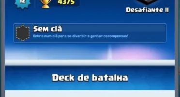 Conta Clash Royale lvl12