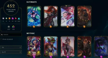 Conta Riot com skins Lol e Valorant