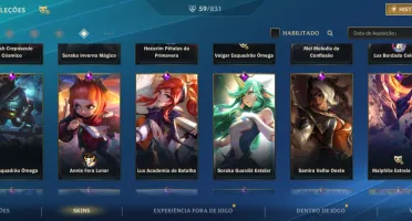 Conta LoL Wild Rift Nível 178