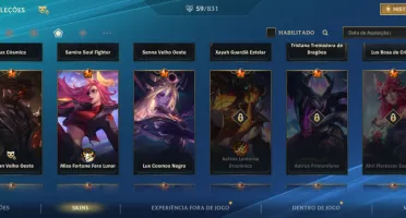 Conta LoL Wild Rift Nível 178