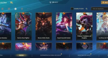 Conta LoL Wild Rift Nível 178
